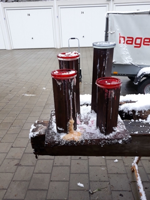 Massivholzkerzenhalter Bild 4