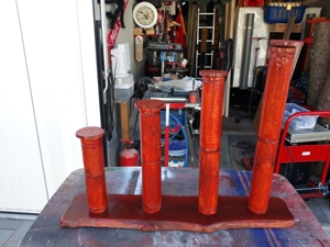 Massivholzkerzenhalter Bild 2