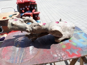 Massivholz Teelichthalter Bild 10