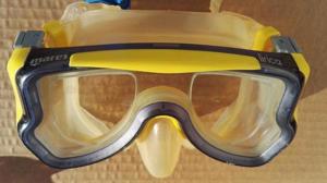 Taucherbrille MARES Lirica mit optischen Gläsern (R -0,5 L -1,5) Bild 1