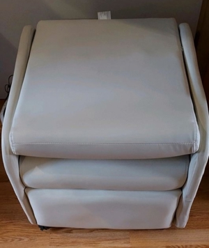 Neu! Massage Stuhl Massagesessel Massagestuhl Sessel Creme Weiß Bild 11