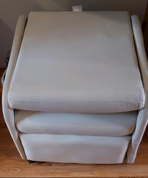 Neu! Massage Stuhl Massagesessel Massagestuhl Sessel Creme Weiß Bild 3