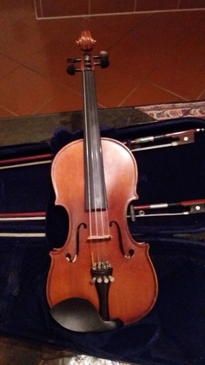 schöne halbe Geige mit Kasten Bild 5