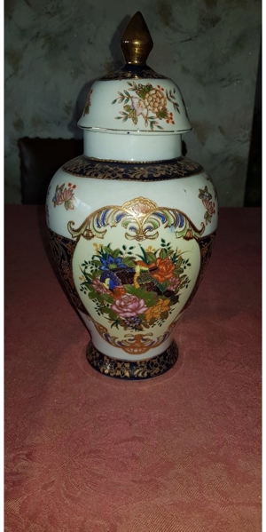 Jar Porzellan chin. Vase