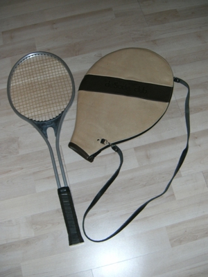Lederhülle Tennisschläger Bild 1