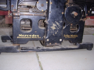 MERCEDES Schreibmaschine sehr alt Bild 5