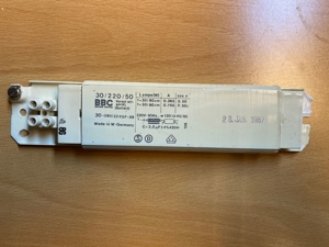 Retro-Vorschaltgerät BBC, schwere Ausführung, Metall