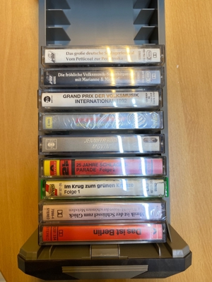 Aufbewahrungsbox für Cassetten (16 Stück), Schubfach inkl. Cassetten Bild 3