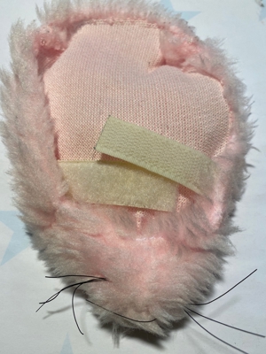 Maus Abdeckung Staubschutzhülle Maus rosa Bild 2