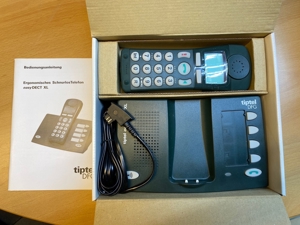 Senioren SchnurlosTelefon TIPTEL DECT XL, neu