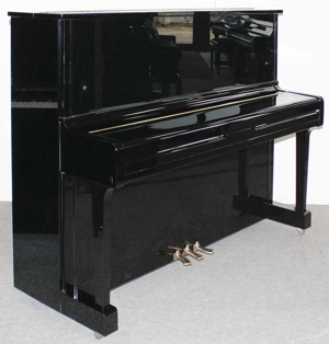Klavier Yamaha U100, 121 cm, schwarz poliert, Nr. 5546764, 5 Jahre Garantie Bild 2
