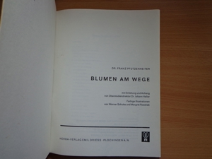Sammelbilder-Album "Blumen am Wege", mit allen Bildern (noch lose !!!), HERBA-Verlag, Neuzustand !!! Bild 2