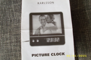 Wecker Picture Clock LED Bild 3