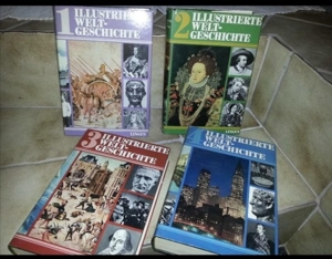 illustrierte Weltgeschichte *4bändig, super Zustand *