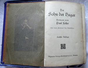 Der Sohn der Hagar - Roman von Paul Keller Bild 3