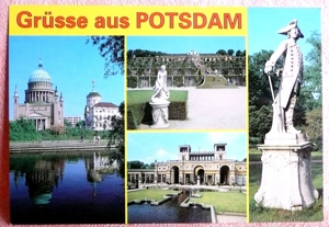 2 Andenkenkarten - Potsdam / Potsdam Sanssouci Bild 17