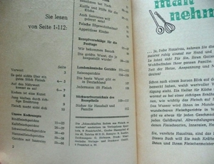 Schmackhafte Sachen aus Fleisch zu machen - Ein Kochbuch aus den 50er Jahren Bild 8