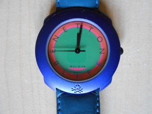 Benetton Uhr by Bulova " Batterie neu "!!! Bild 1