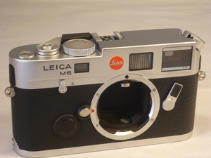 Leica M6 TTL chrom 0,72 unbenutzt, komplett mit Papieren und Originalkarton Bild 3
