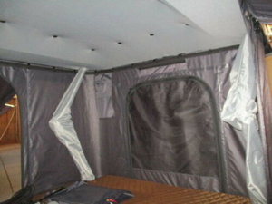 Hartschalen-Autodachzelt 125cm x215cm ABS Öffnung Bild 5