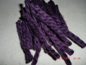 Knüpfwolle, Grob-Feinsmyrna, Strangwolle, Knüpftisch Bild 6