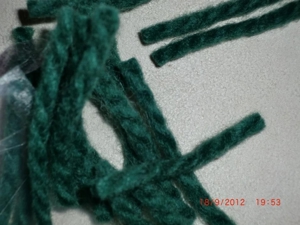 Knüpfwolle, Grob-Feinsmyrna, Strangwolle, Knüpftisch Bild 4