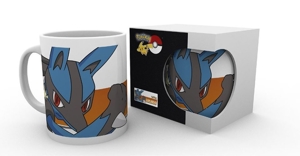 Pokemon Exclusiv Tasse Lucario, Auflage nur 250 Stück, Rarität, Fan Artikel