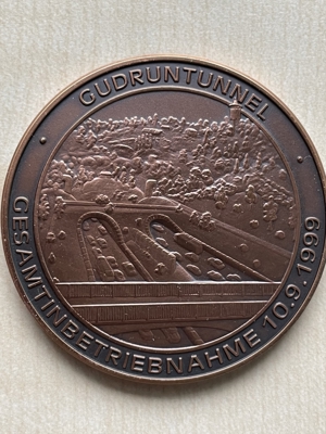 Medaille Engelbergbasistunnel