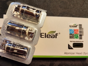3x Eleaf Melo 4 EC2 Verdampferköpfe 0. 5 Ohm NEU für E-Zigarette Bild 1