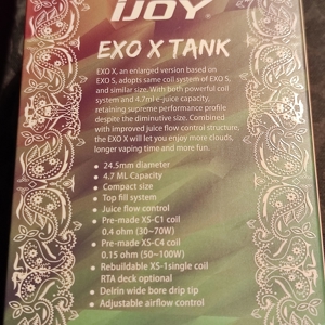 iJoy EXO XL Tank Sub-Ohm Tank-Verdampfer 5 ml E-Zigarette Bild 4