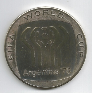Medaille FIFA World Cup Argentina 1978 Bild 2