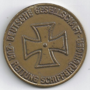 Medaille Deutsche Gesellschaft zur Rettung Schiffbrüchiger Bild 1