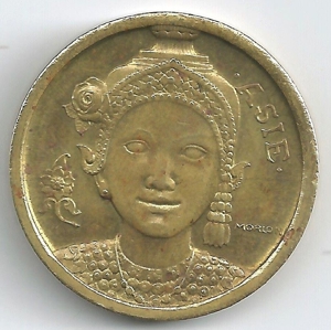 Medaille Exposition Coloniale Internationale de Paris - Asien 1931 Bild 1