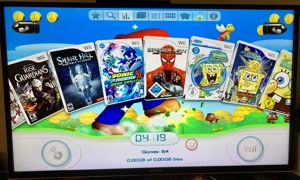 WII Mega Grosse Spiele Sammlung Games Collection ink Hdd Festplatte Bild 3