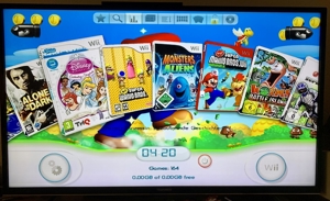 WII Mega Grosse Spiele Sammlung Games Collection ink Hdd Festplatte Bild 14