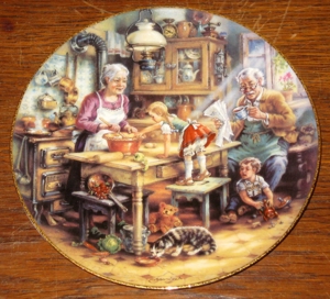 Deko-Teller "Die kleine Küchenfee"