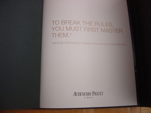 Buch Livre Book Audemars Piguet Le Brassus Uhren Sammlung 2012 2013 Deutsch Bild 9