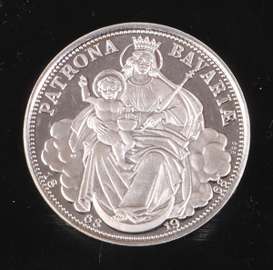 Patrona Bavaria Gedenkmünze 1868-1968 Bild 2