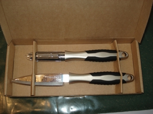 Obst-Set, Messer und Schäler neu OVP Bild 1