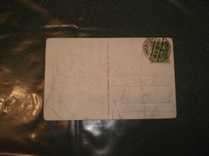3 antike Postkarten mit Briefmarken Bild 6