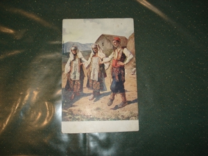 3 antike Postkarten mit Briefmarken Bild 7