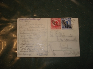 3 antike Postkarten mit Briefmarken Bild 4