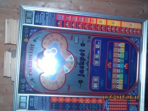 Spielautomat Rotamint - Jackpot DM. Einwurf. Bild 6
