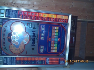 Spielautomat Rotamint - Jackpot DM. Einwurf. Bild 5