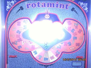 Spielautomat Rotamint - Jackpot DM. Einwurf. Bild 2