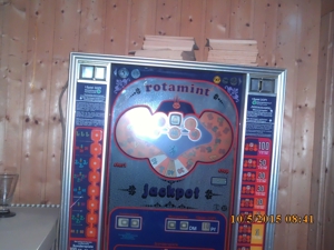Spielautomat Rotamint - Jackpot DM. Einwurf. Bild 7