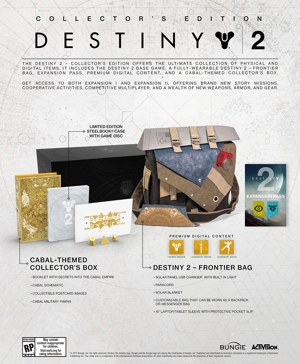 Destiny 2 Collectors Edition NEU Original eingeschweißt XBOX One.
