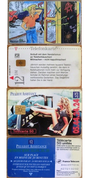 Telefonkarten, alte Telefonkarten Deutschland, Niederlande, Griechenland Bild 3