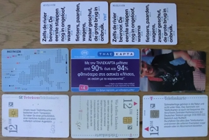 Telefonkarten, alte Telefonkarten Deutschland, Niederlande, Griechenland Bild 2