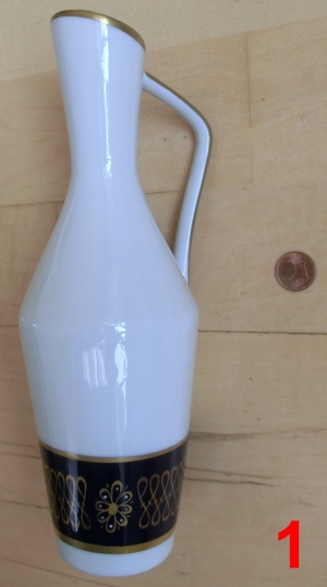 Alte Porzellanvasen, Vasen, echt Kobalt Bild 2